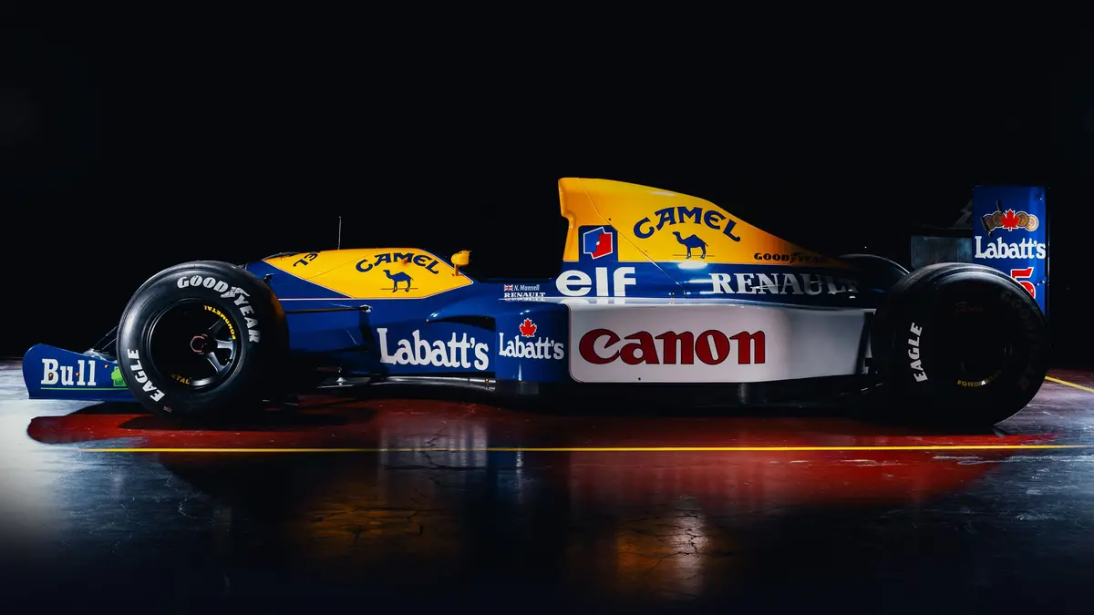 1992 Nigel Mansell Williams Fw14 Official Show Car 1
