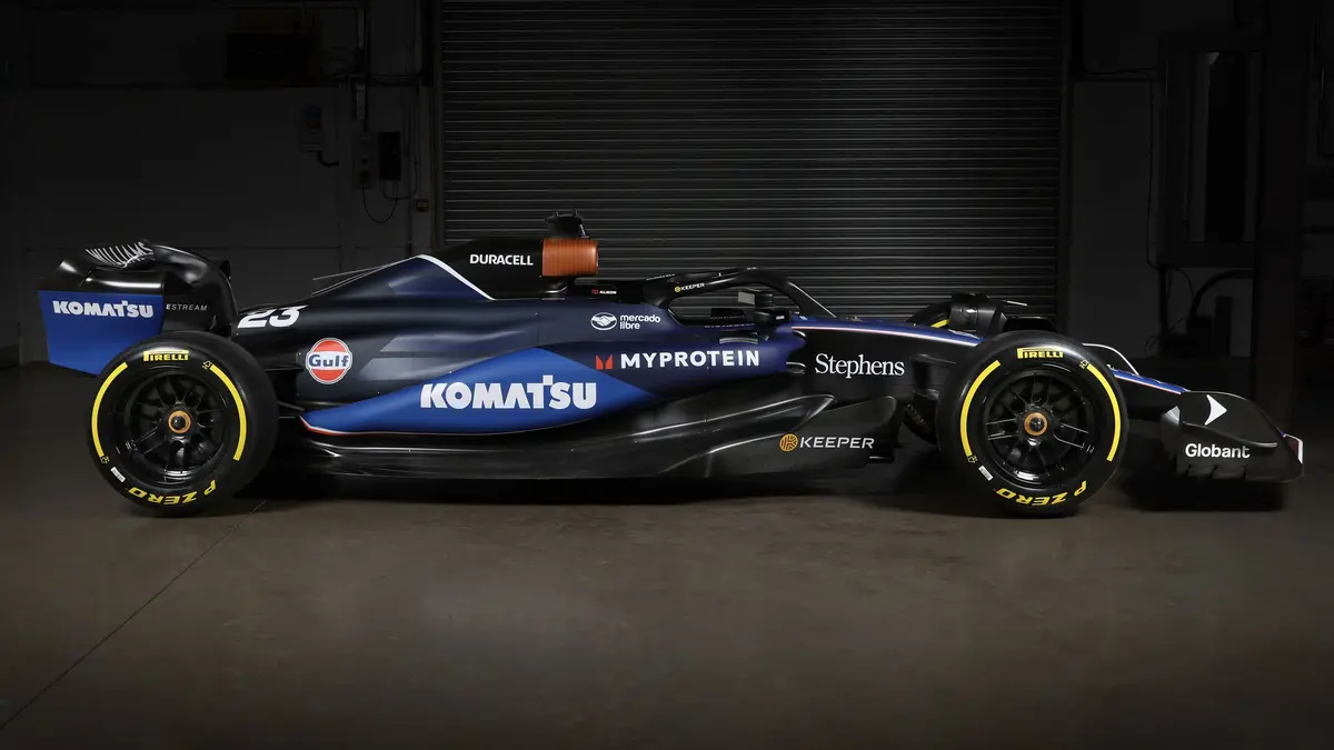 Official Williams Racing 2024 Fw46 Show Car 1