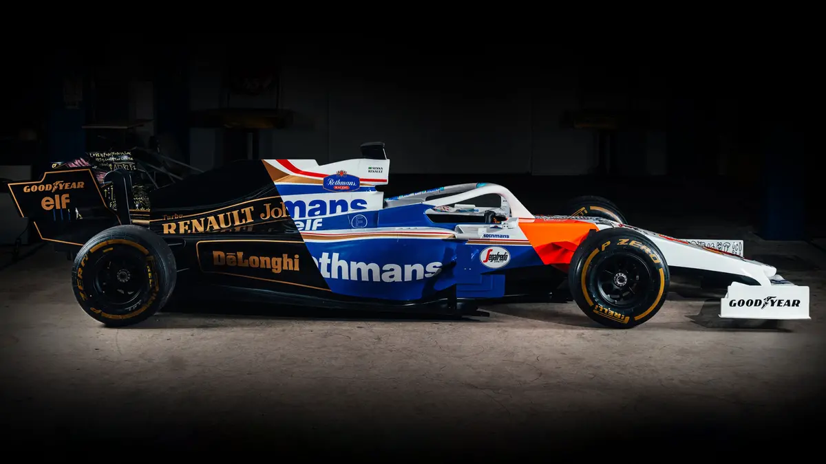 Ayrton Senna Art Show Car 1