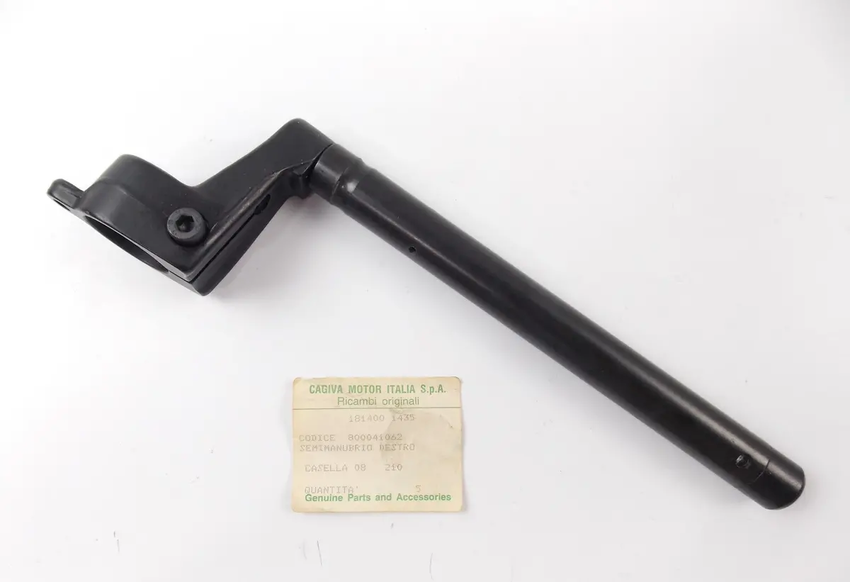 Nos Oem Cagiva 1987 Aletta Oro 125-S2 Right Half-Handlebar Assy 800041062 1