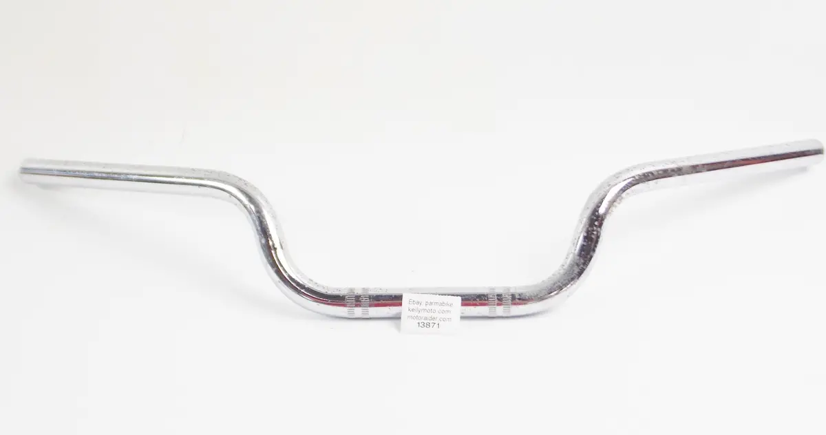 Oem Laverda Chrome Steel Handlebar W=26" D=7/8" 22Mm 60401092 1