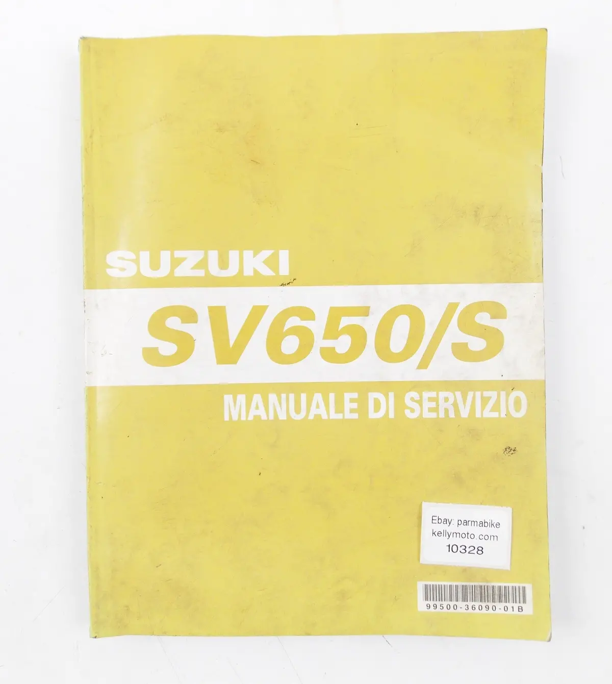 Suzuki 1999 Sv650/S Service Manual Repair Book Italian 99500-36090-01B 1