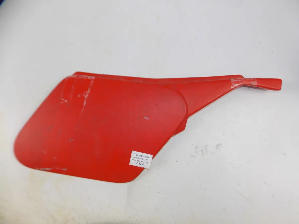 Vintage Beta 1983 Cr 250 Frame Chassis Rh Plastic Cover Red Panel Motocross 1