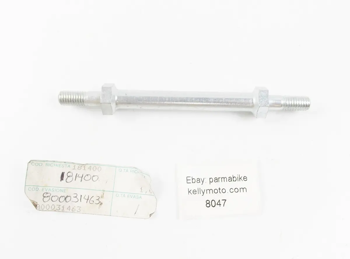 Nos Oem Cagiva 1982 Sx 250 350 Front Wheel Axle Bolt Pin 800021206 1