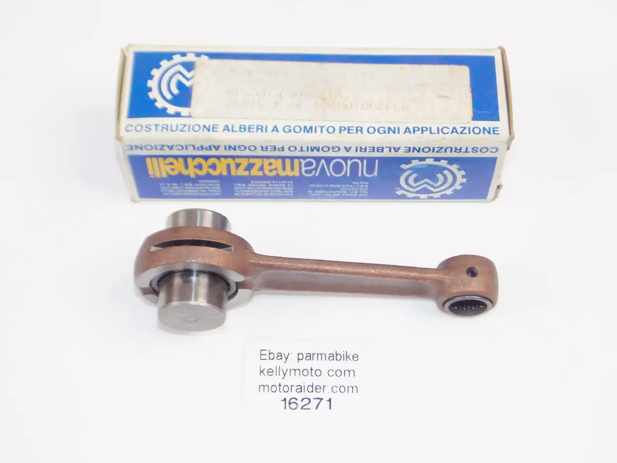 Mazzucchelli Bco 0221 Connecting Rod + Pin + Bearings Benelli 48 Cc 1