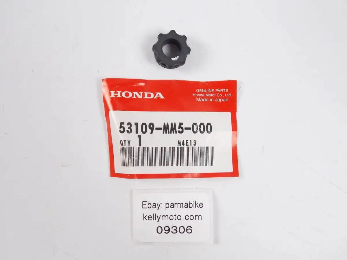 Nos Oem Honda 1989-1990 Cb400 2018 Cb650 Rubber B Handle Weight 53109-Mm5-000 1