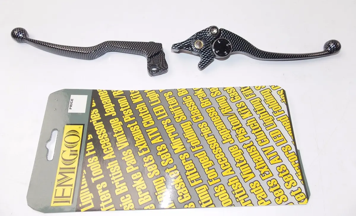 Emgo Carbor-Look Lever Set Suzuki 1992-1995 Gsx-R 600-750 Katana 1989-97 600/750 1