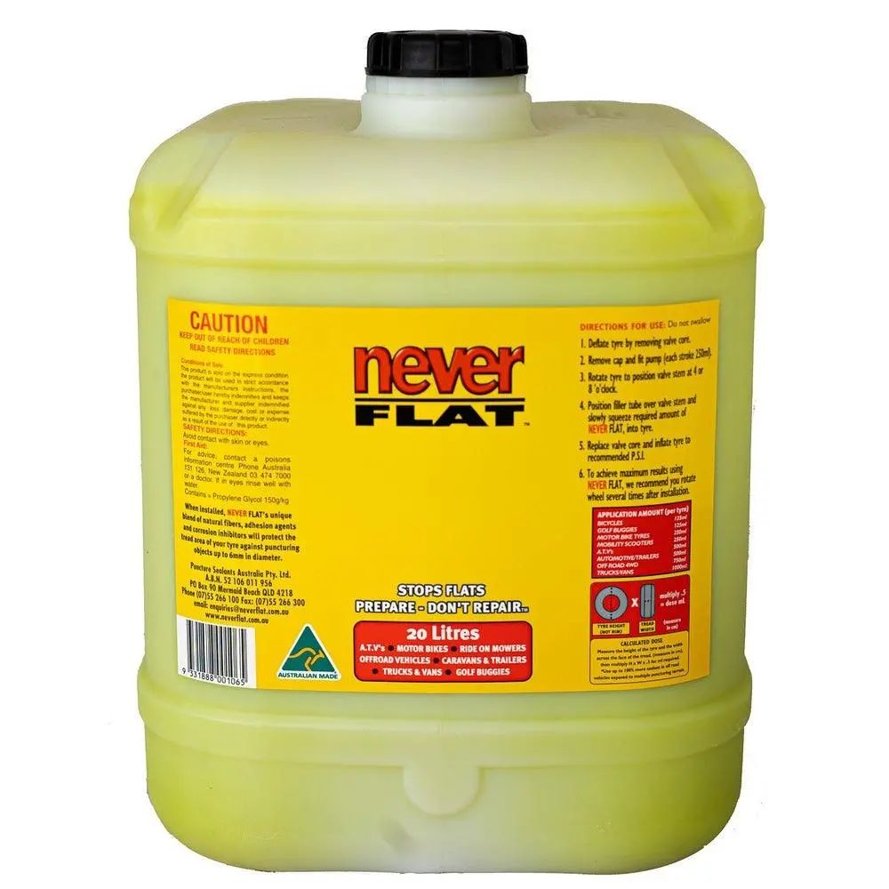 Never Flat - Tyre Seal - 20 Litres 1