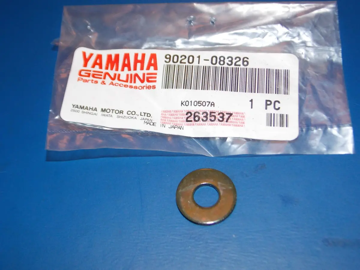 Nos Yamaha 1974-2011 Gp246 Sm292 Ytm200 Yfm200 Xc180/125 Washer 90201-08326 1