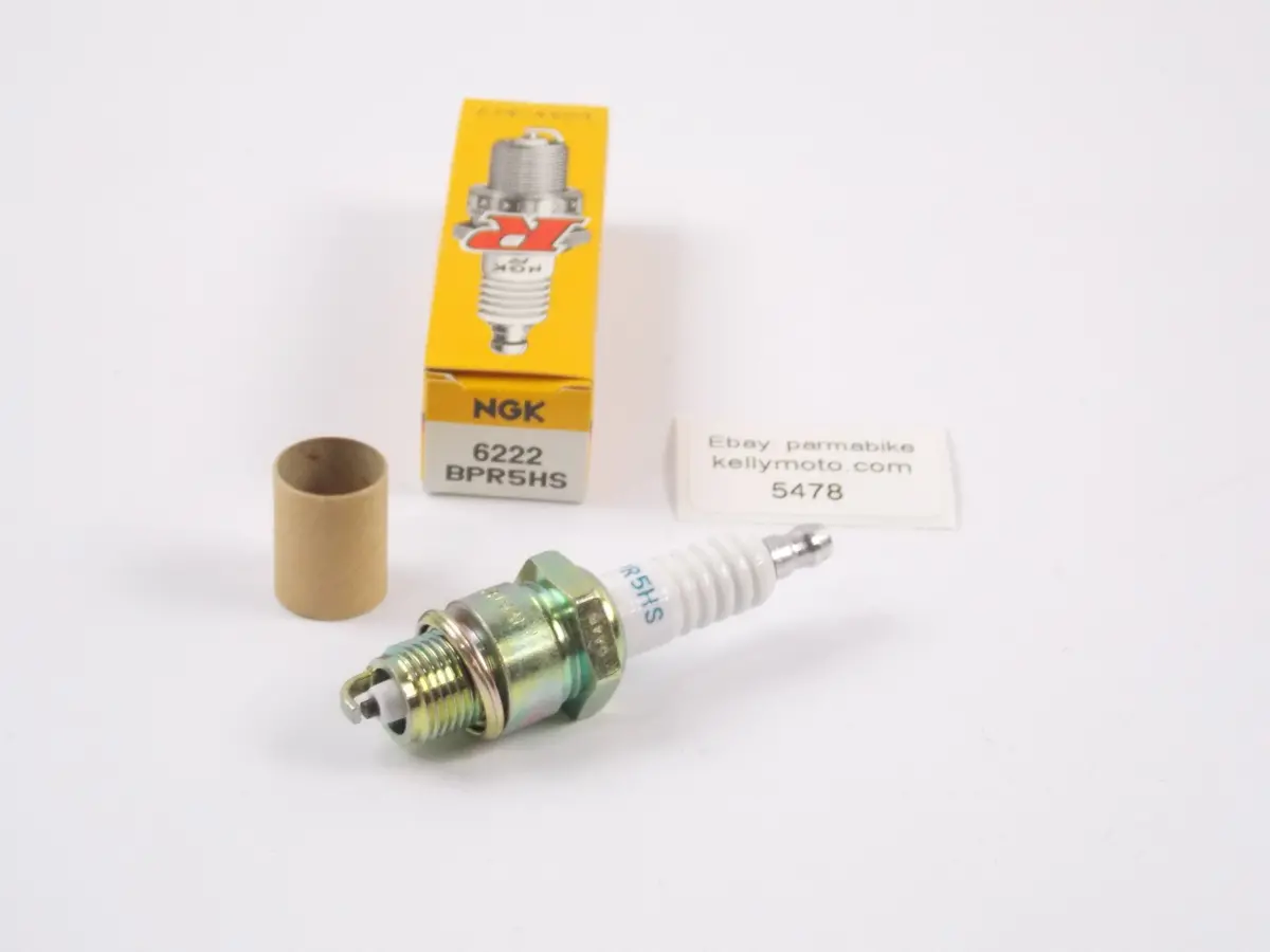 Box Of 3 Nos Ngk Bpr5hs 6222 Spark Plugs Yamaha Honda Kawasaki Suzuki Bmw 1