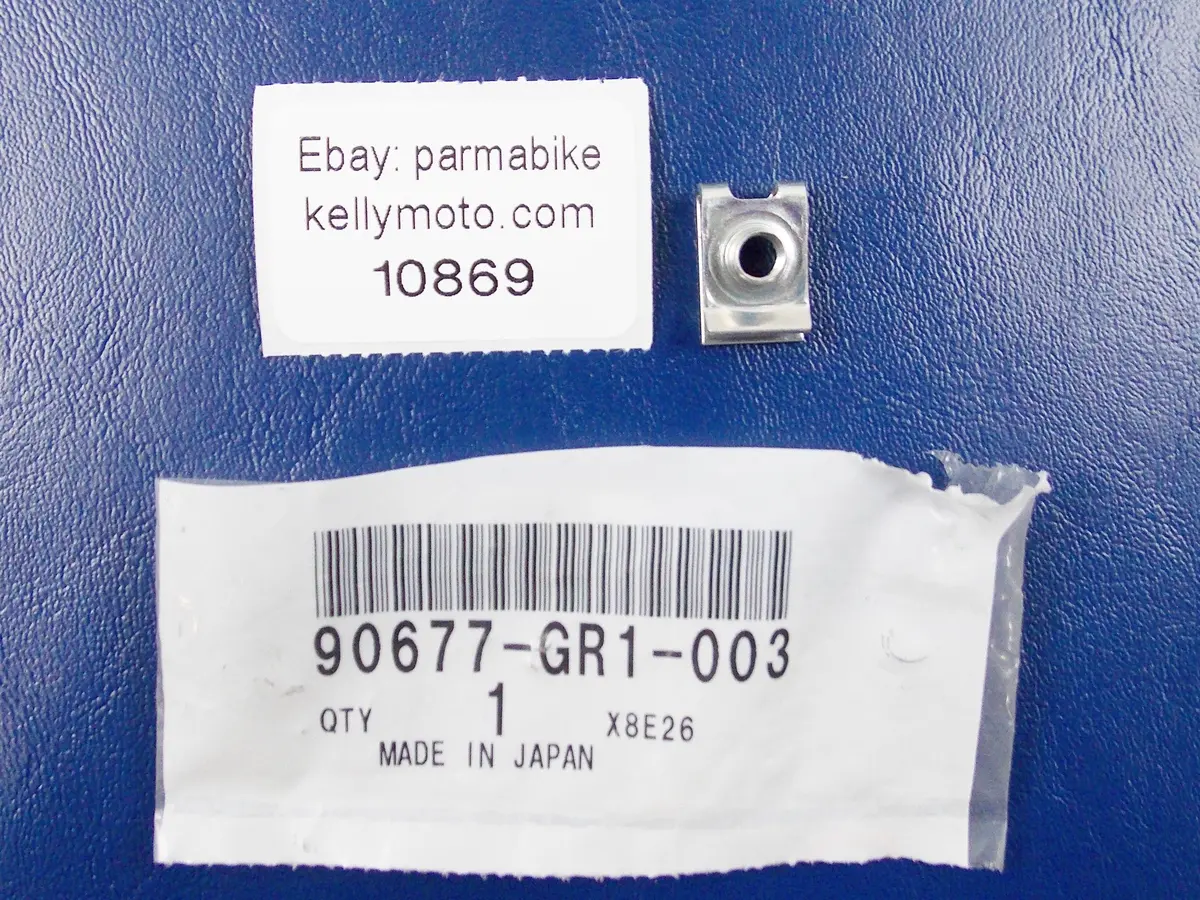 Oem Honda 1990-1991 Cbr1000 1989-1990 Ch250 Nut Clip 5Mm 90677-Gr1-003 1