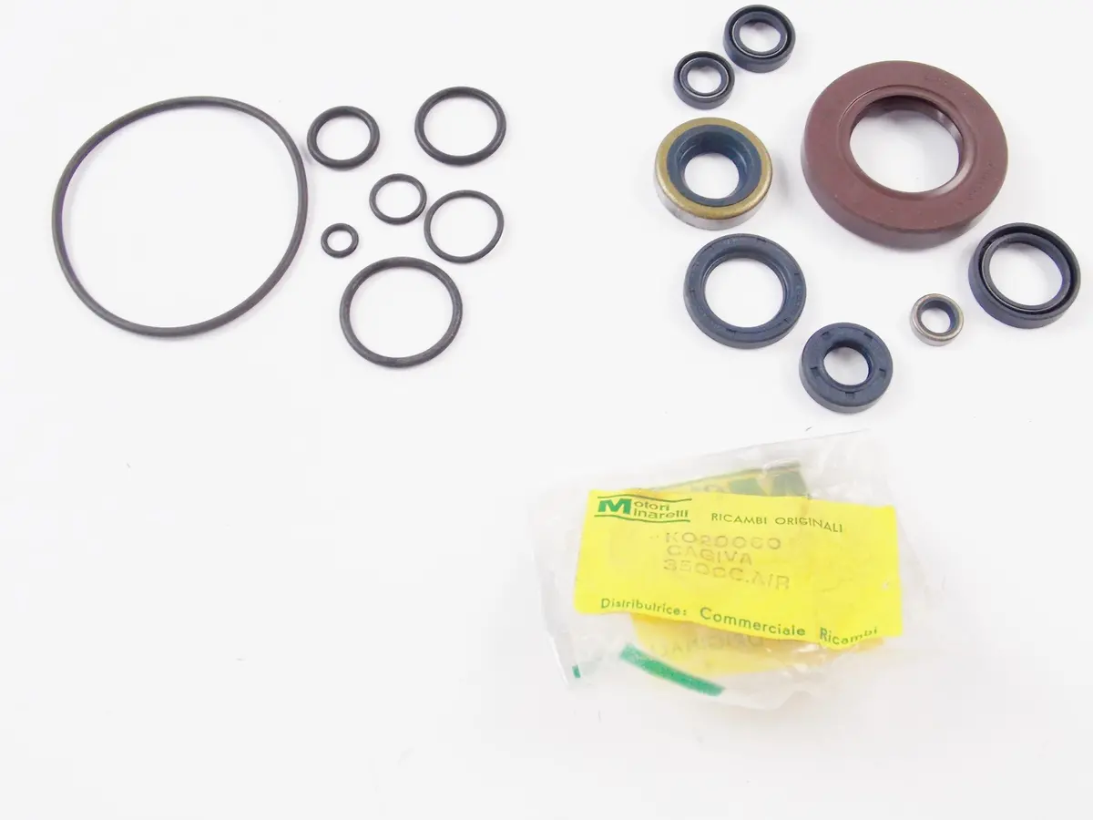 Nos Oem Minarelli K020060 Cagiva 350Cc. A/R Engine Motor O-Ring Oil Seal Set Kit 1