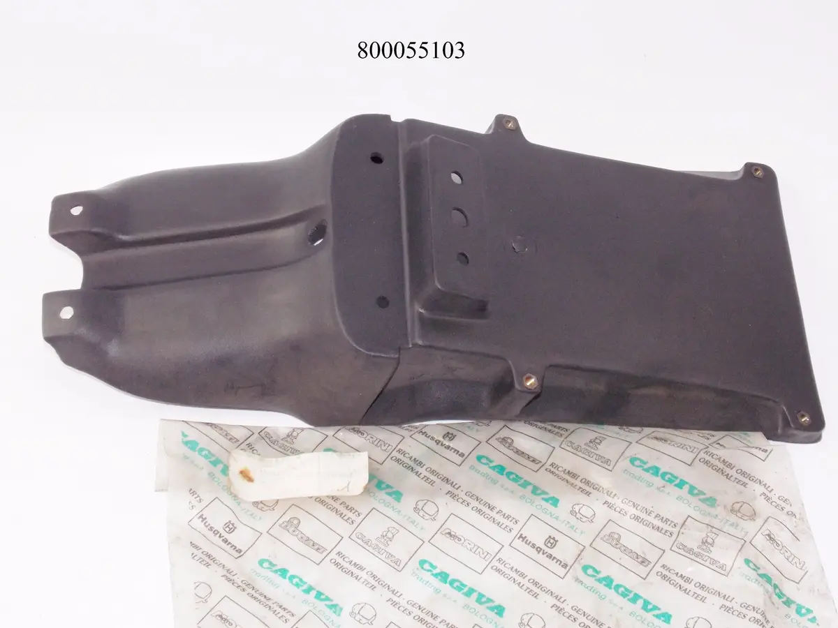 Nos Oem Cagiva 1988-1993 Blue 125 Roadster 521 License Plate Holder 800055103 1