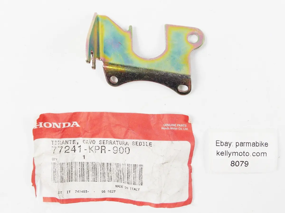 Nos Oem Honda 2001 Sh150 Stay Seat Lock Cable Pulling Plate 77241-Kpr-900 1