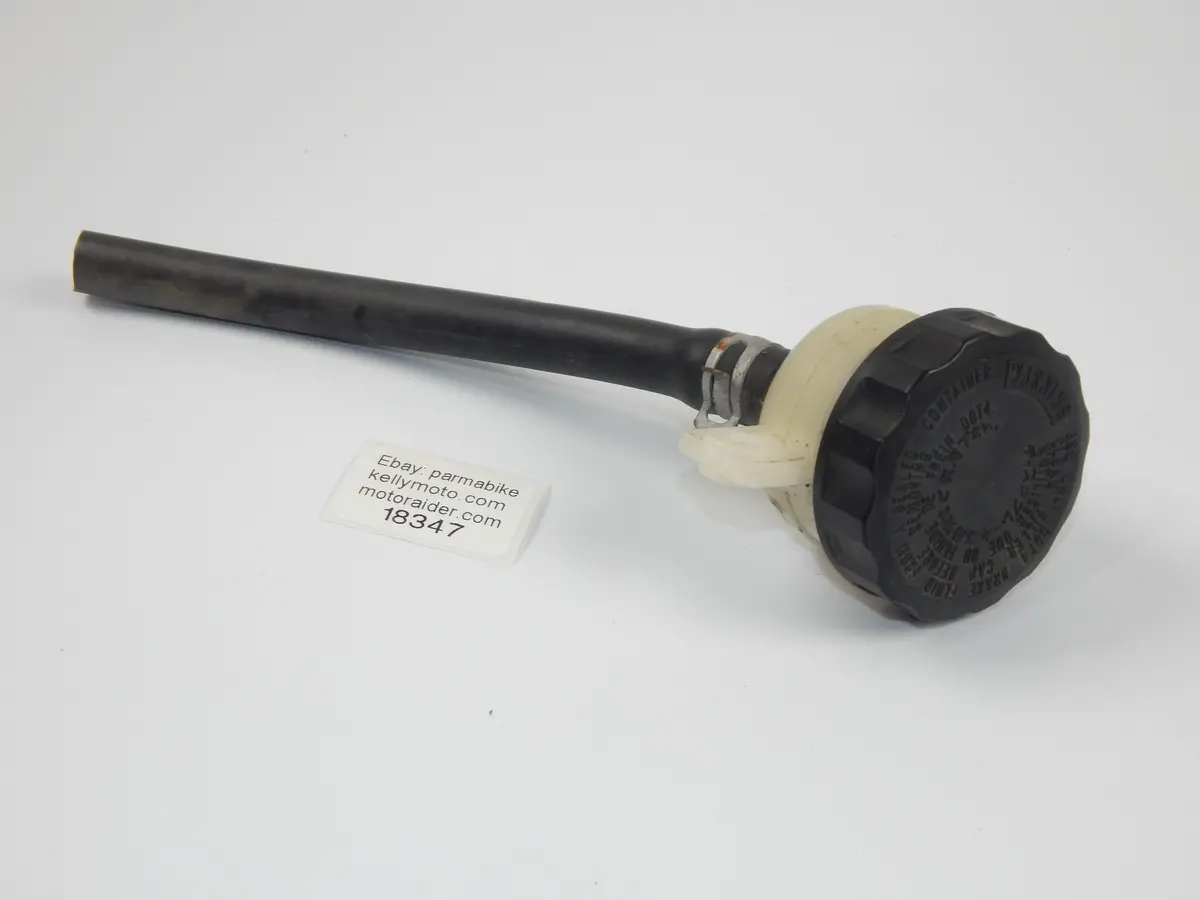 1986 Kawasaki Gpx 750-R Rear Wheel Master Cylinder Brake Fluid Tank Reservoir 1
