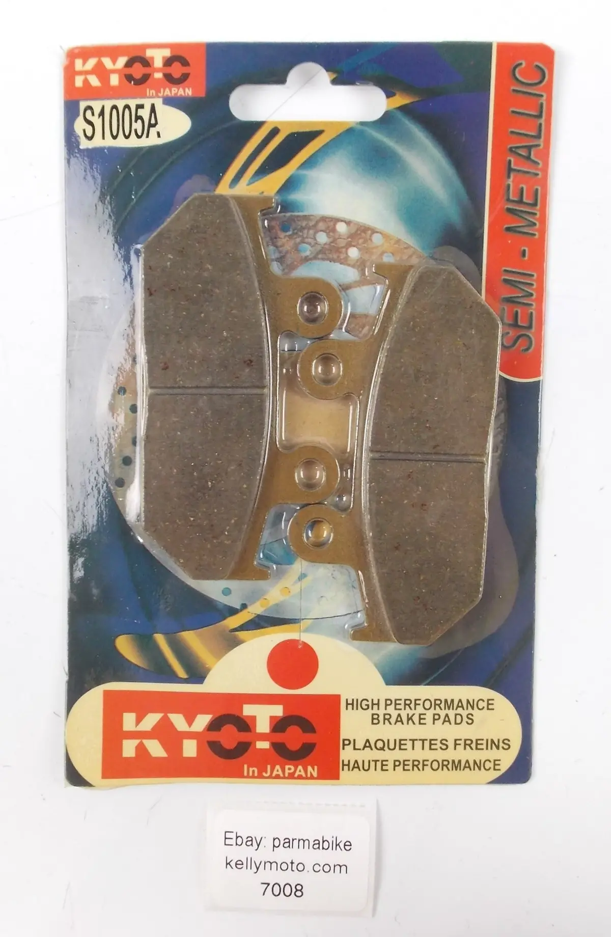 Kyoto 1987-1988 Honda Cbr100 F 1986-1987 Vfr750 F Brake Pads Front Wheel S1005a 1