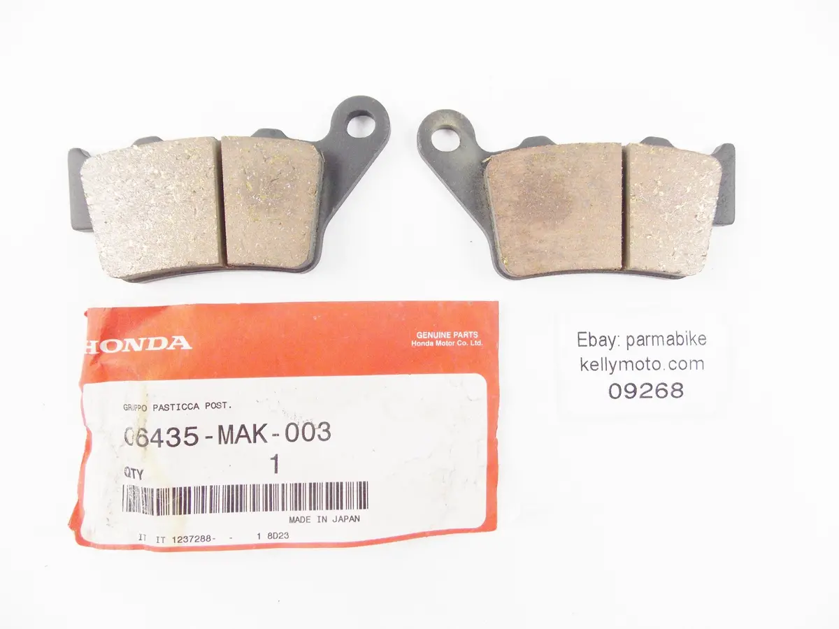 Nos Oem 1997-2003 Honda Cb500/ Slr650 Rear Brake Pads Set 06435-Mak-003 1