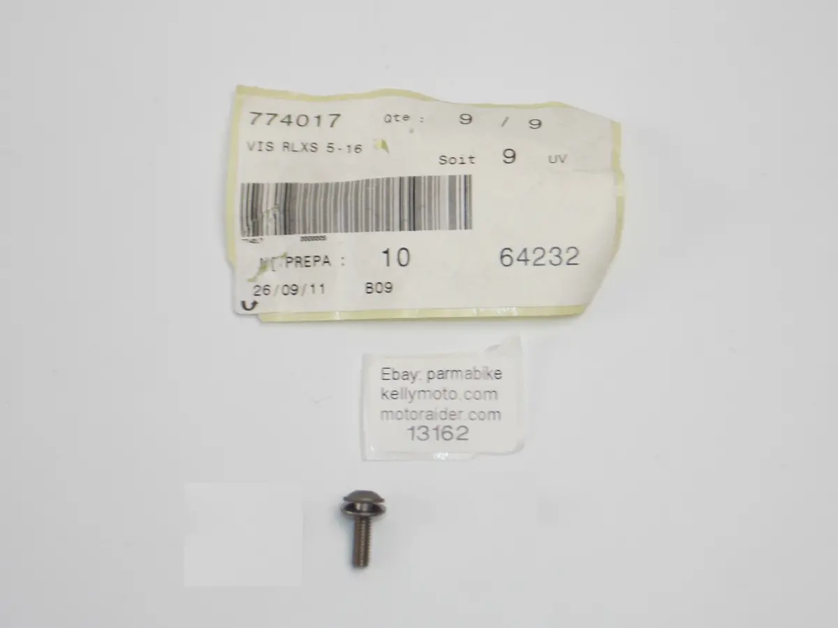 Oem Peugeot 2008 Sat125 Screw Bolt Rdl Rlx M5x0.8-16 | 774017 Exhaust 1
