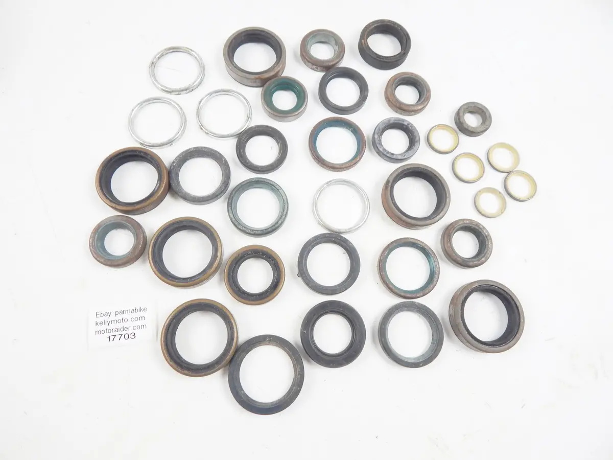 Assorted Vintage Oil Seal Gaskets Sachs Hercules Dkw Penton Ktm Husqvarna Motor 1