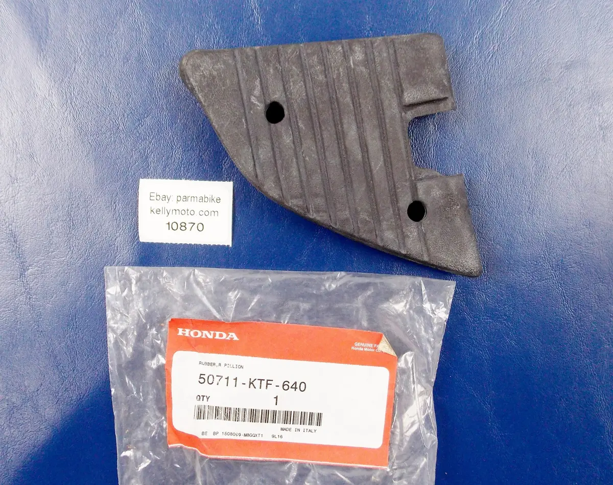 Oem Honda 2010 Sh150 Rubber, Rh Pillion Step Rubber 50711-Ktf-640 | 50711Ktf640 1