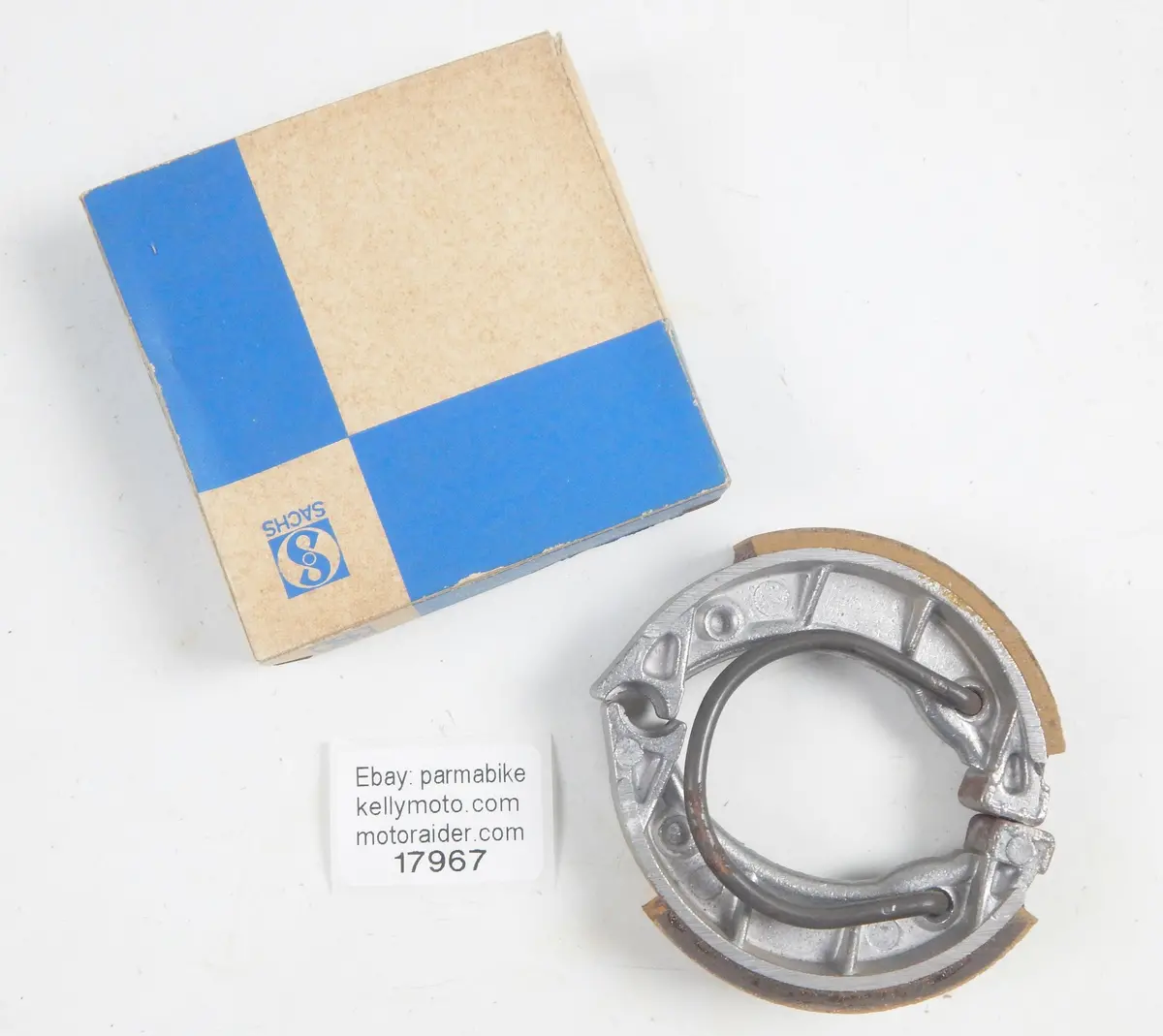 Sachs Moped Wheel Hub Brake Plate Shoes Approx Od=90Mm Vintage Dkw Hercules 1