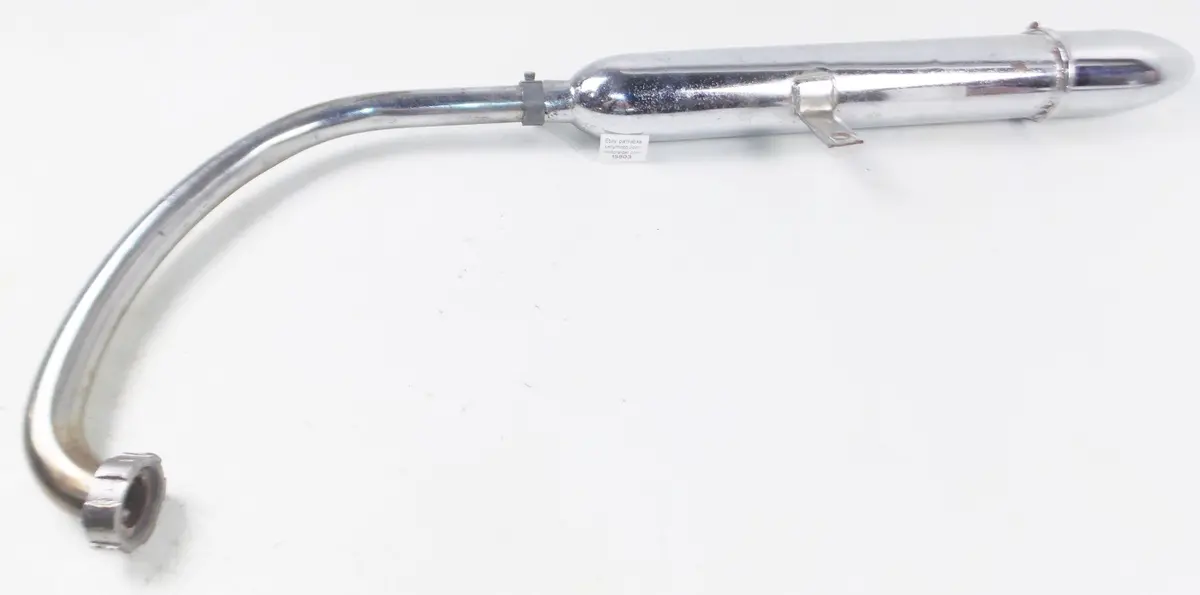 1959 Gilera Giubileo 98Cc Silentium Exhaust Pipe Muffler Vintage Italy 1