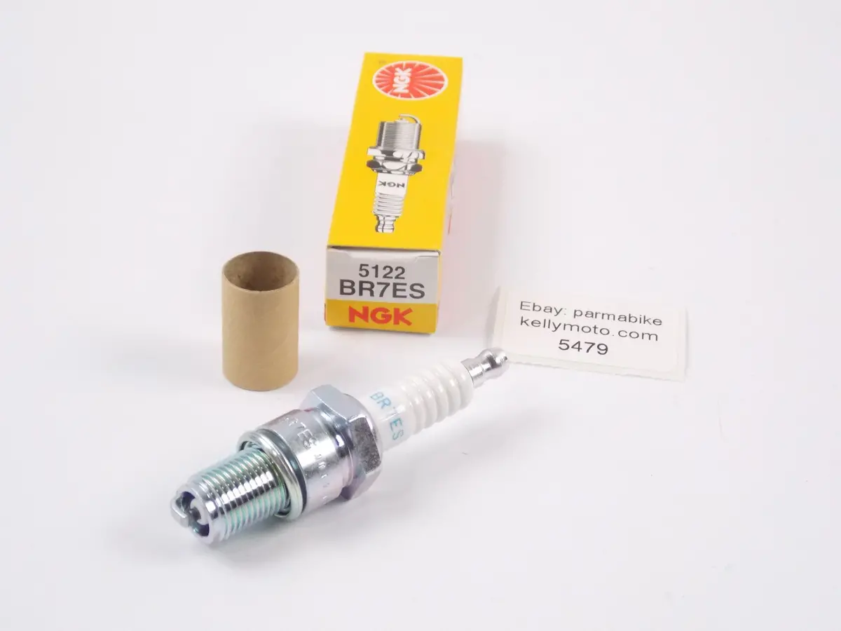 Box Of 6 Nos Ngk Br7es 5122 Spark Plugs Yamaha Honda Kawasaki Suzuki Bmw 1