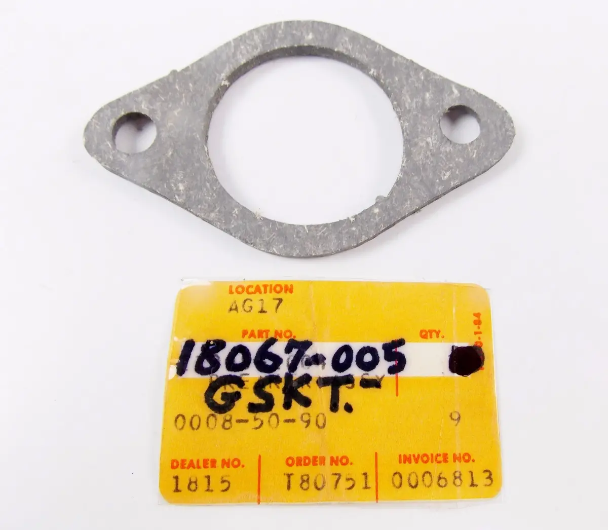 Nos Oem Kawasaki 1970-1976 G3 G4 Kv G31m G4tr Exhaust Pipe Gasket 18067-005 1