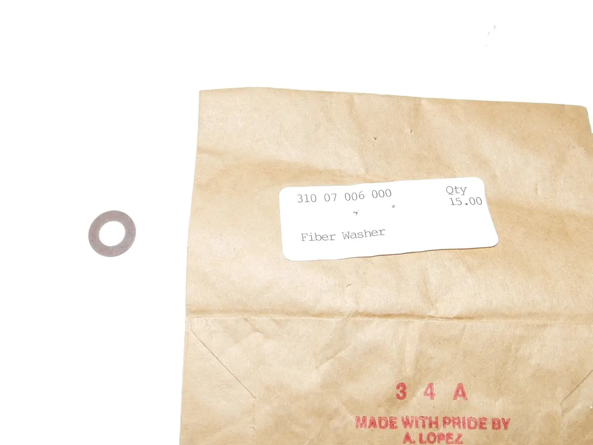 Nos Oem Penton Ktm Vintage Fiber Seal Washer 31007006000 1