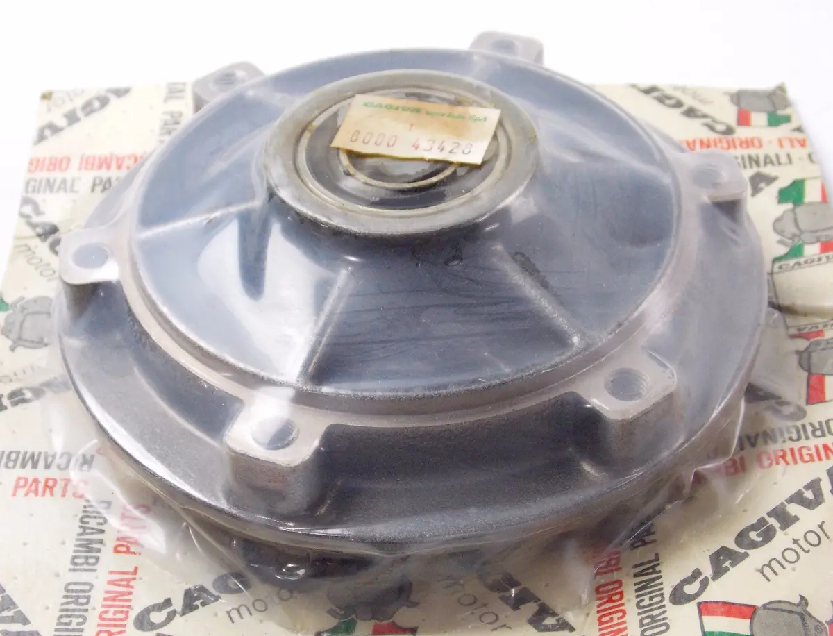 Nos Oem Cagiva 1987 Alleta Oro 125-S2 Rear Wheel Sprocket Flange Assy 800043428 2