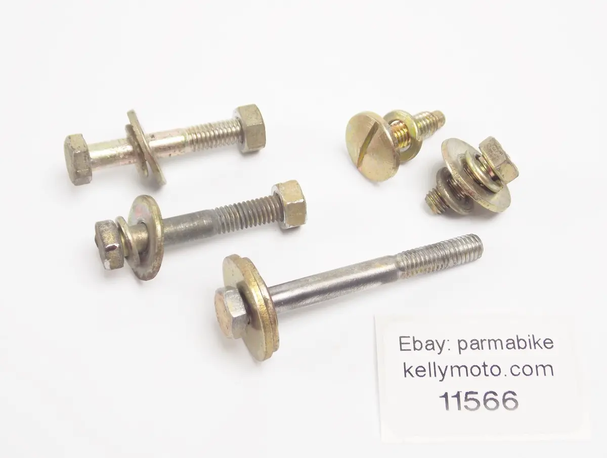 1986 Cagiva Elefantre 125 Mounting Bolts Screws For Chain Guard/Guide Elefant-3 1