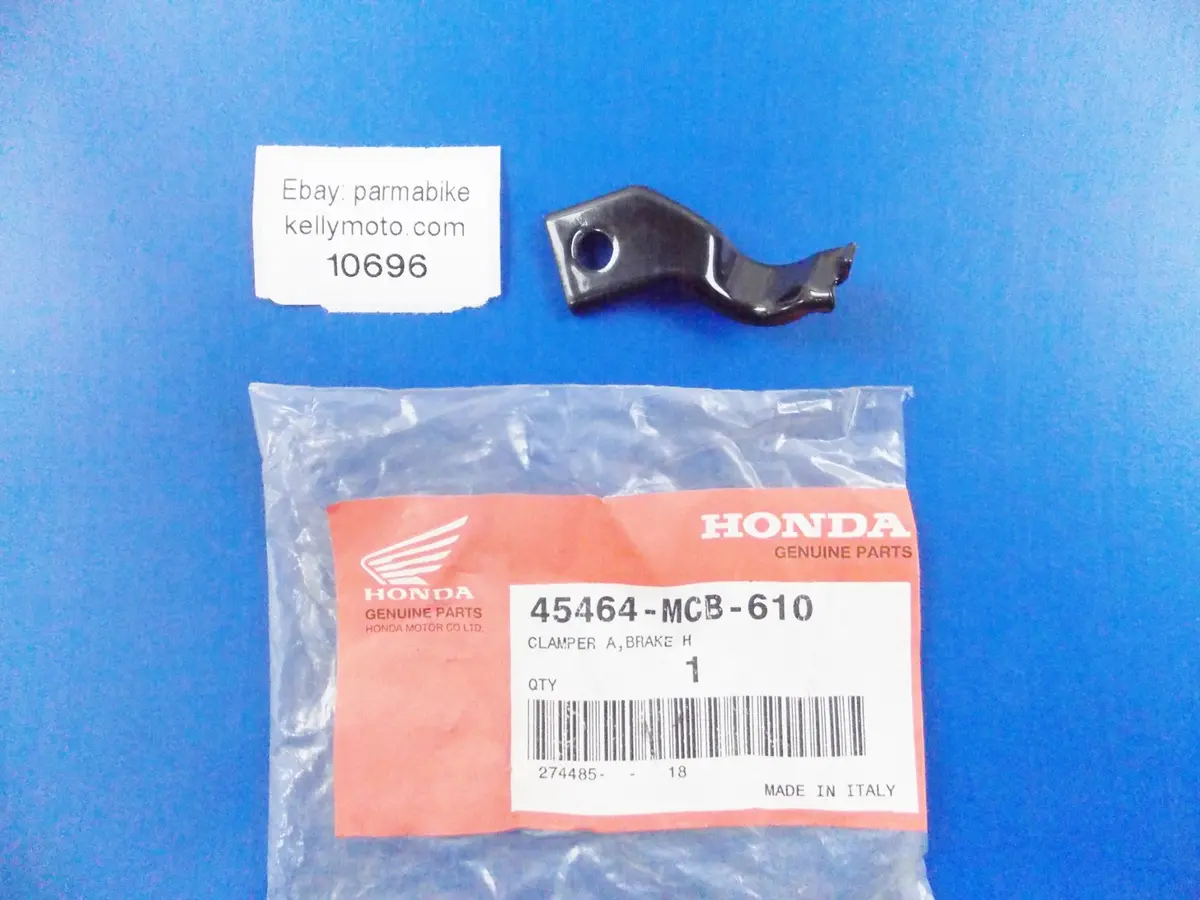 Nos Oem Honda 2000-2006 Xl650 Brake Hose Clamper 45464-Mcb-610 1