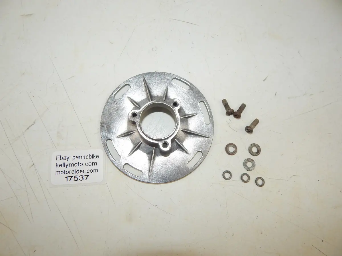 1960-70'S Sachs 125 Engine Coil Mount Plate Bolts Motoplat Hercules Dkw Penton 1