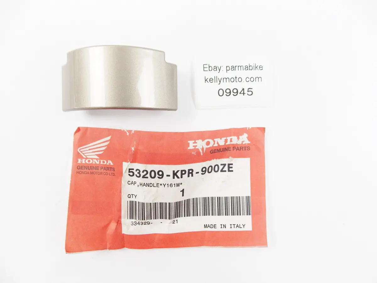 Nos Oem 2000-2003 Honda Sh 125/150 Cap Rear Handle Cover Y161m 53209-Kpr-900Ze 1