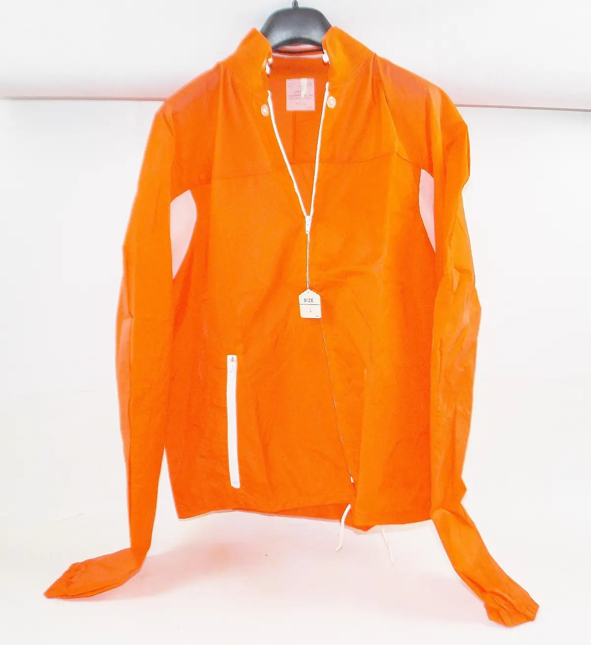 Cherry Int. Motorcycle Orange Jacket Nylon L Wind Breaker Vintage 1970'S Yamaha 1