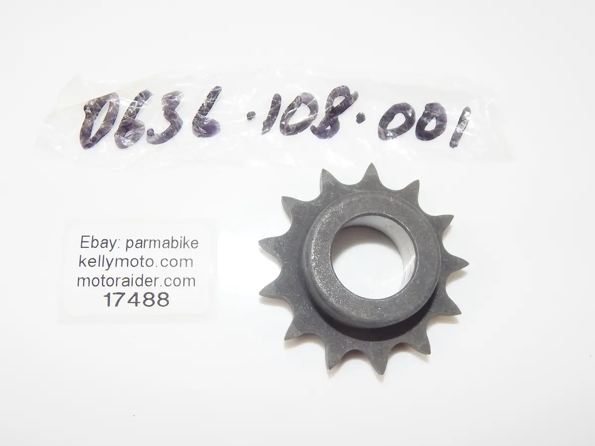 Oem Sachs Hercules Dkw 1981 125 7Sp Motor Front Sprocket 13T 0636-108-001 1