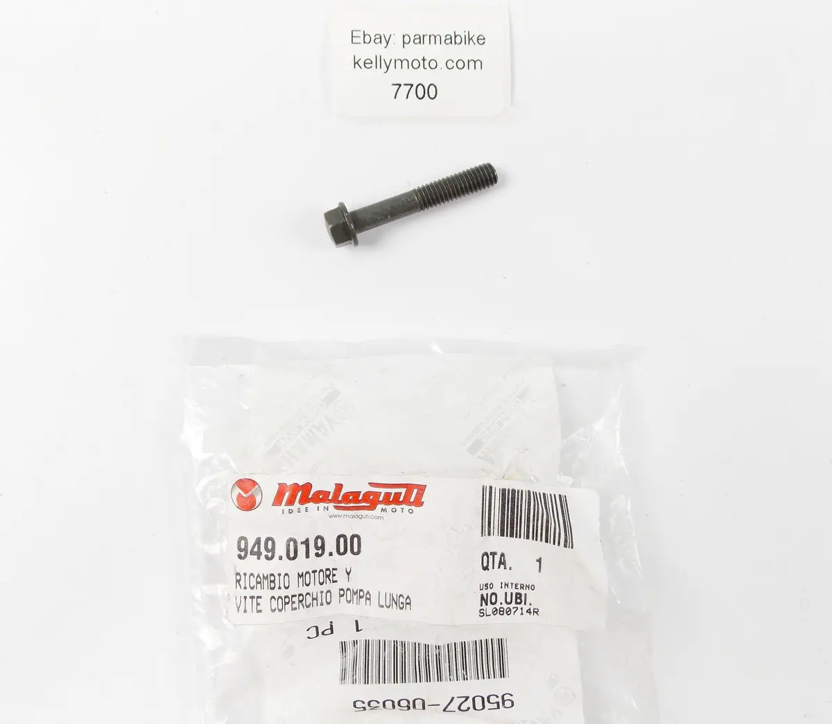 1994-2018 Yamaha Xv1600 Ttr125 Xs600 Yz250 Bolt 95027-06035 Malaguti  949.019.00 1