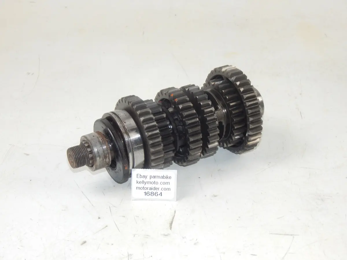 1986 Suzuki Gsxr 750 Engine Motor Transmission Gearbox Counter Shaft+Gears 1