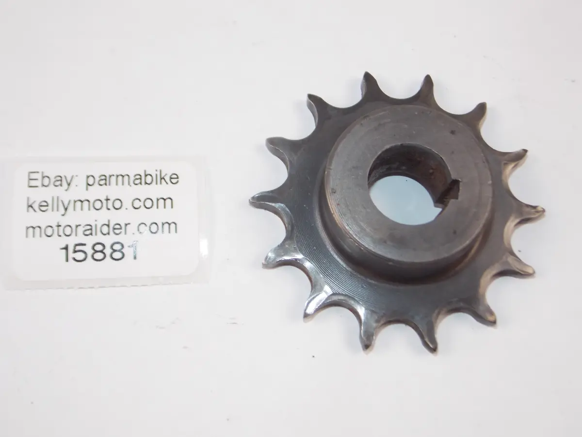 1953-1956 Mv Agusta Pullman 125 Engine Motor Front Counter Sprocket 14T Vintage 1