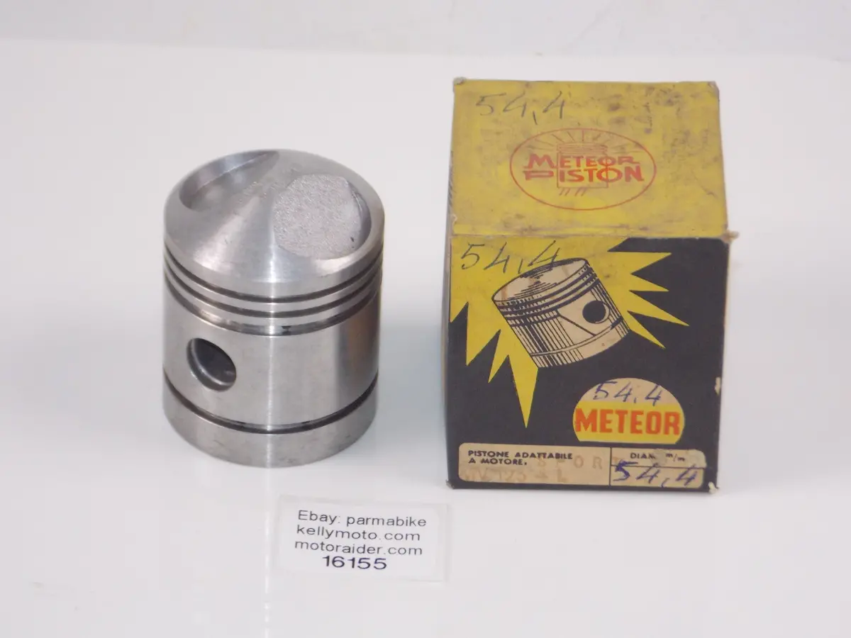 Nos Meteor 096 Piston 54.4 Mm Mv 125 Sport 4-Stroke Vintage Italy 16155 1