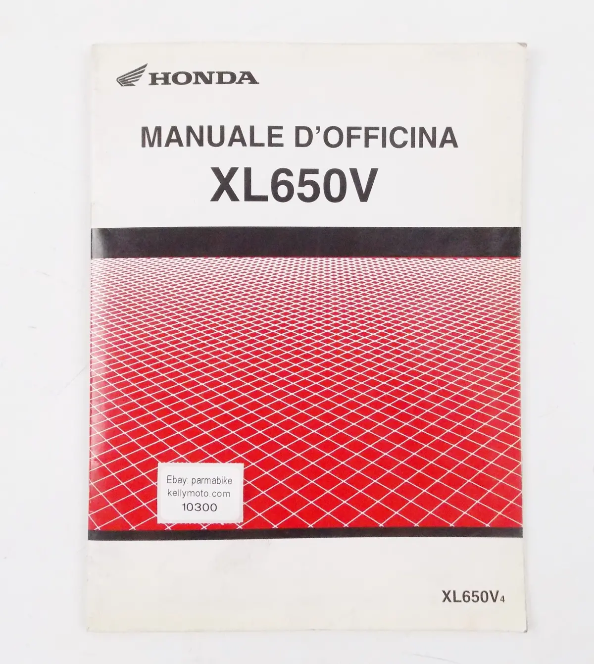 Honda Xl650v Workshop Manual Repair  Mechanical Service Book Italian 1