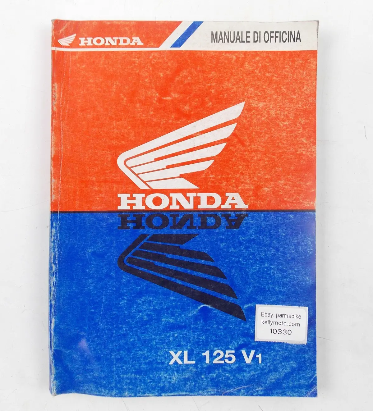 Honda Xl 125 V1 Service Manual Repair Book Italian 1
