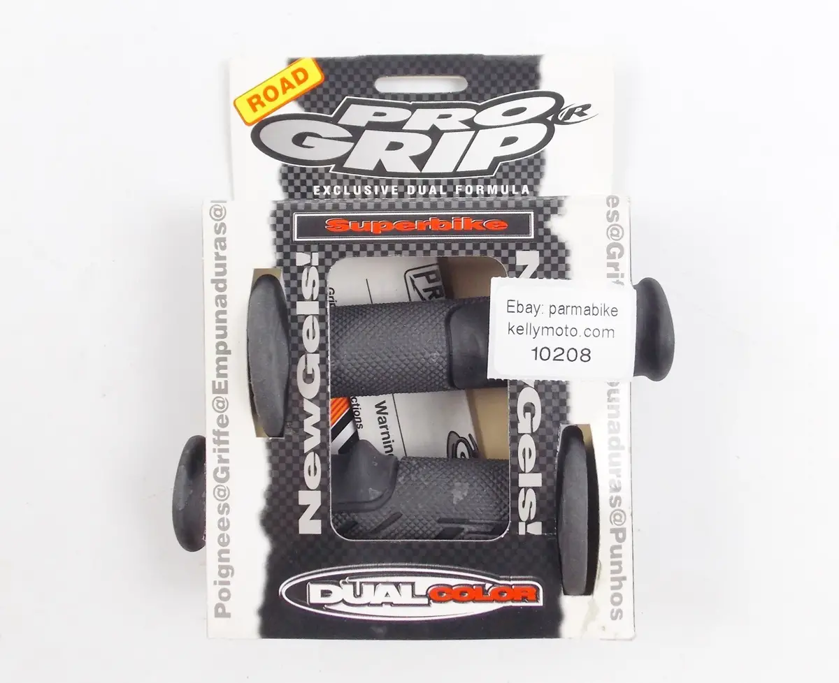 Nos Pro Grip Black-Tit 889 Hand Black Grips Set 22Mm -25Mm Open End Pg0725 1