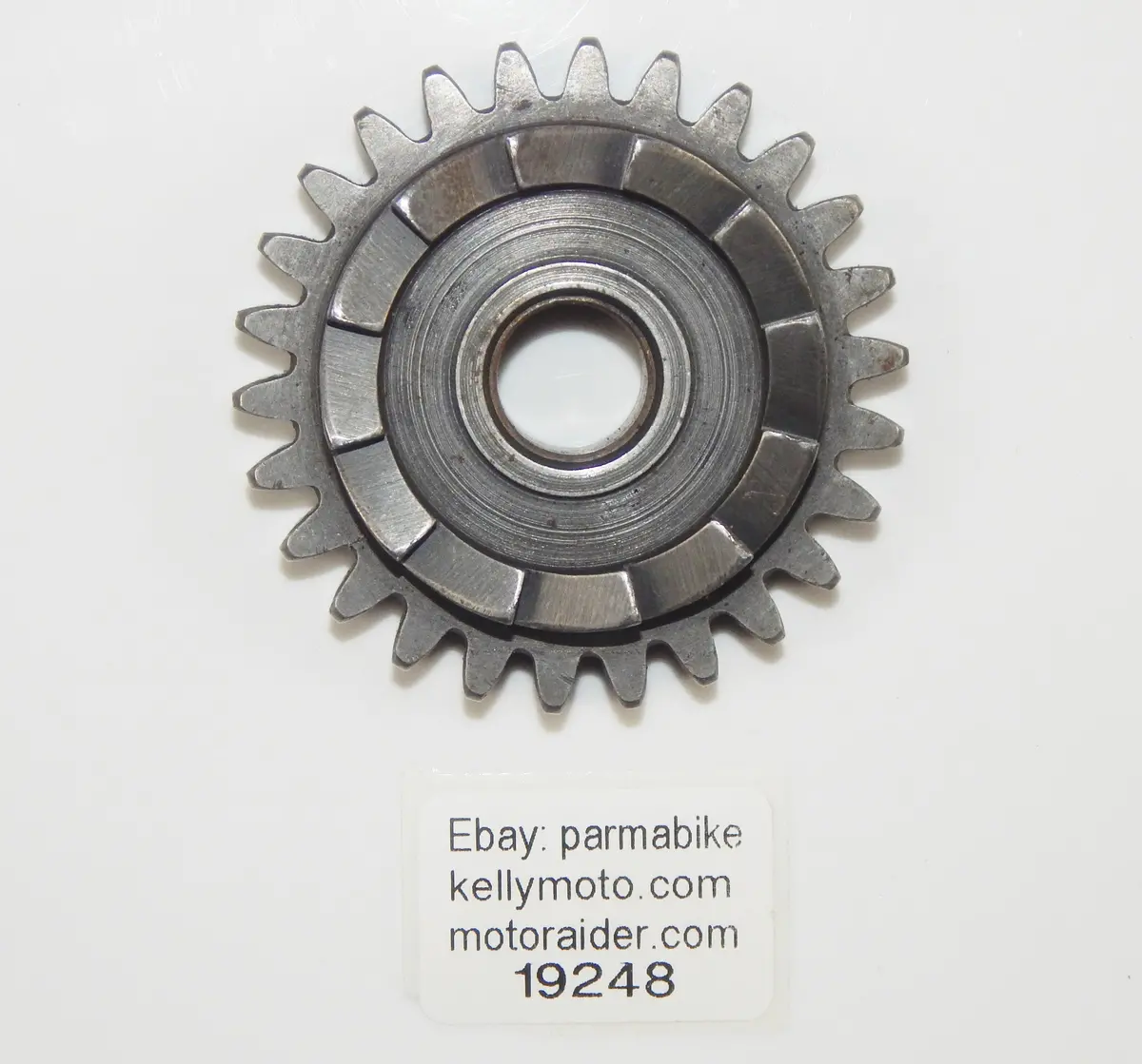 Vintage Husqvarna Motorcycle Kick Starter Gear Ratchet Wheel 26T Hole D=15 Mm 1