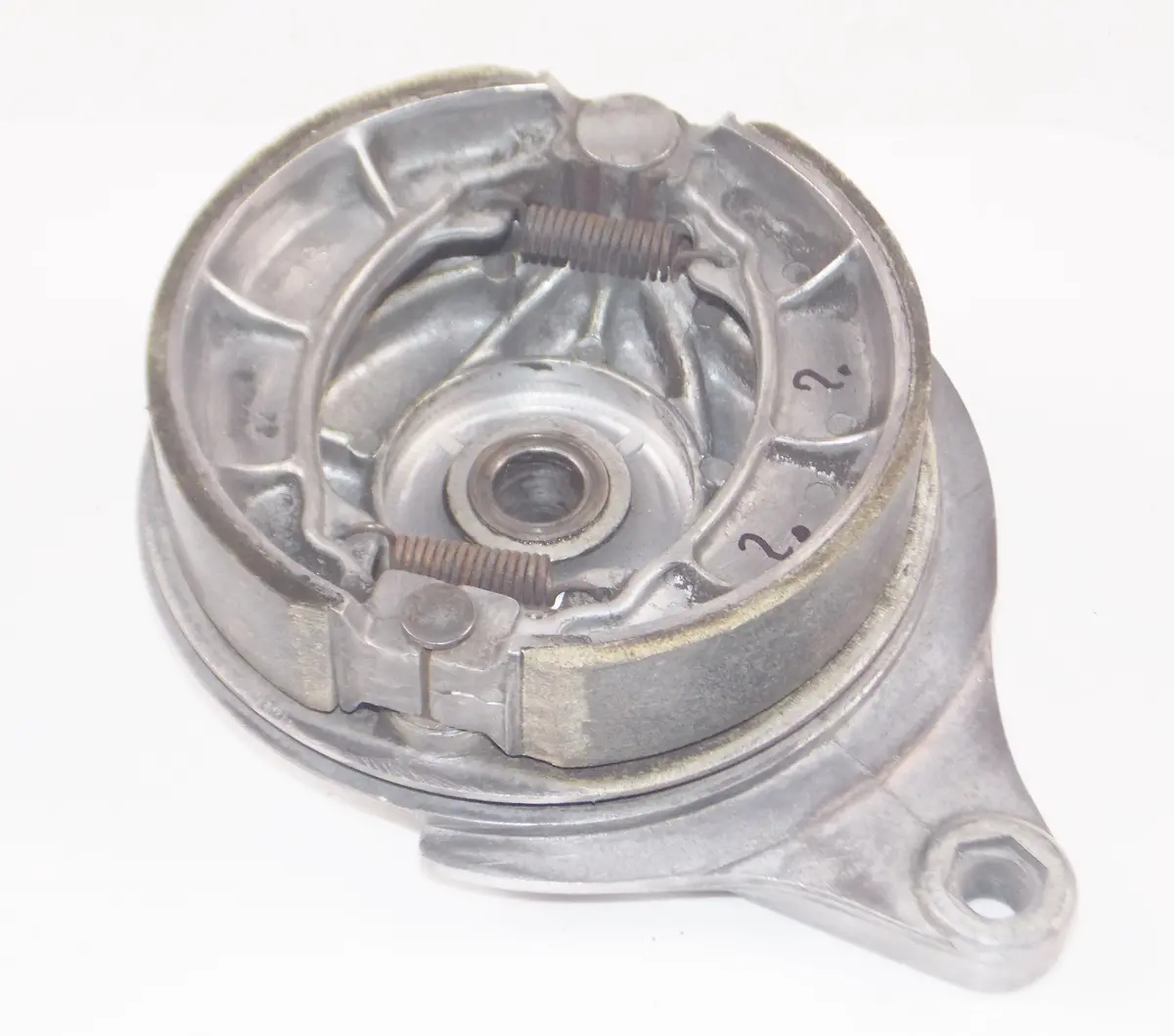 Rear Wheel Hub Plate Brake Shoes Carrier Vintage Honda Od=125Mm Scooter Moped 2