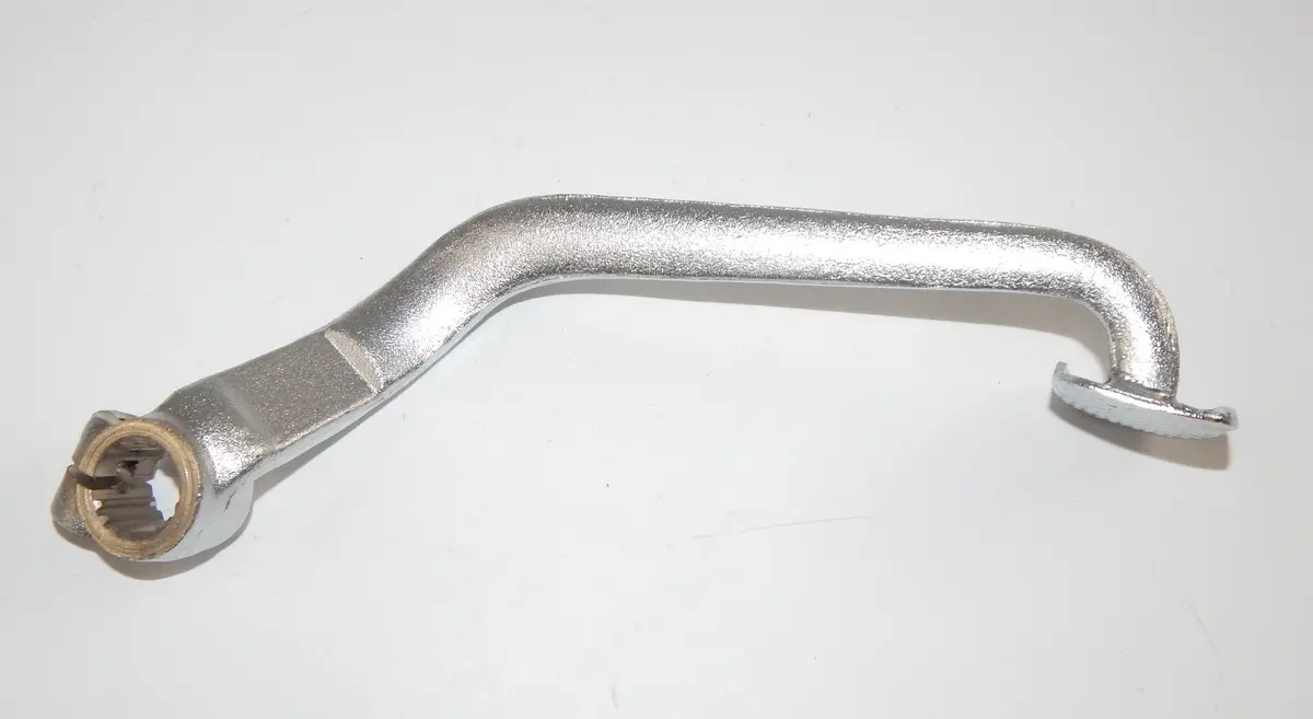 Vintage Motorcycle Rear Brake Lever Pedal L=200Mm Spline D=20 Mm Honda Yamaha 2