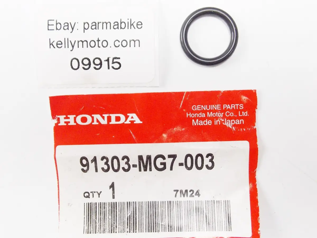 Nos Oem Honda Xr/Xl/Vf/Vt/Atc/Ch/Ac/Cb/Aw O-Ring 13.8X2.5 91303-Mg7-003 1