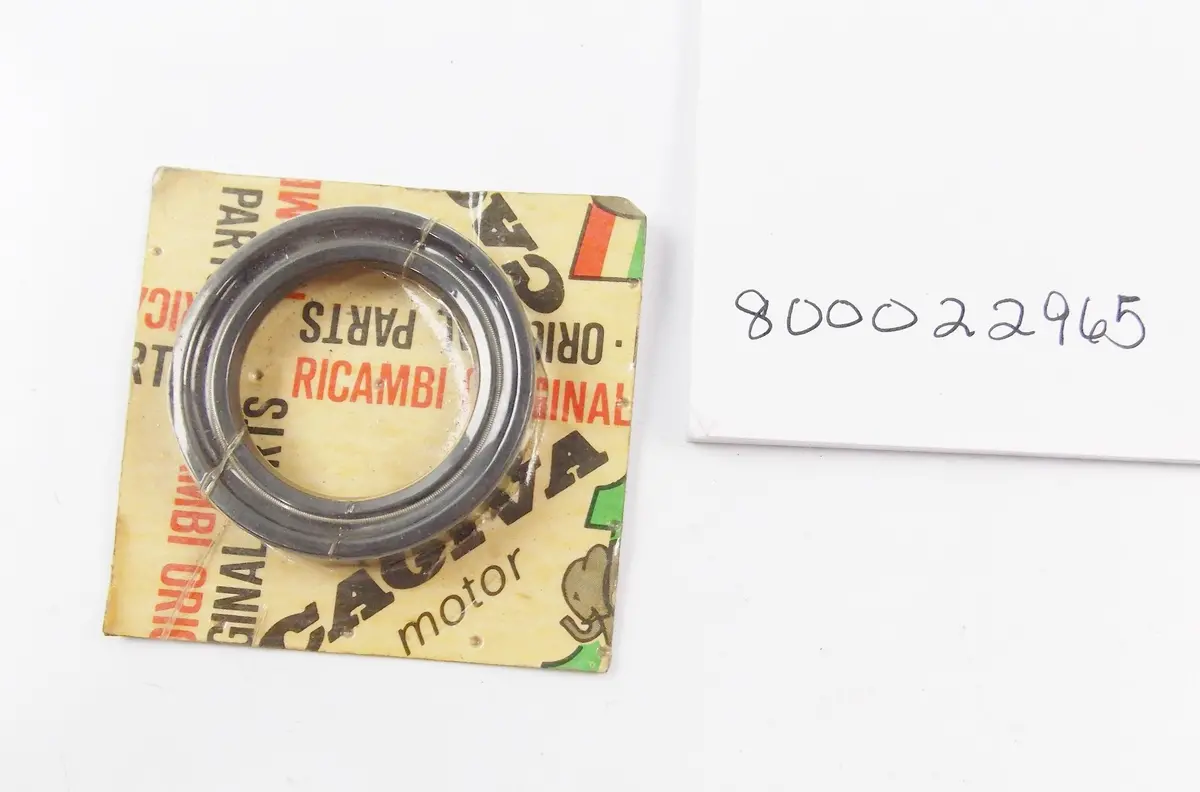 Nos Oem Cagiva 1984 Aletta Electra Rear Wheel Seal Ring 800022965 1