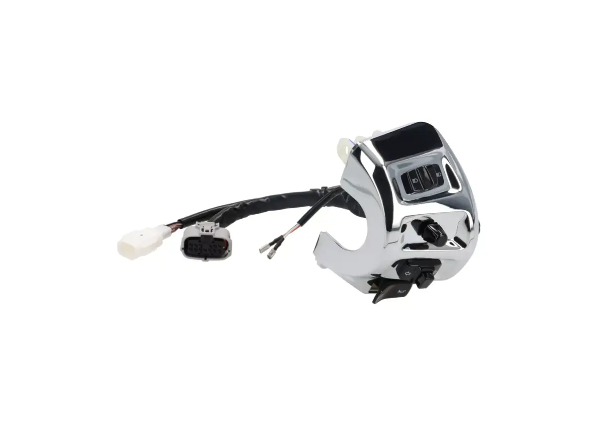 Switch Unit Piaggio Left Chrome | Vespa Gts/Gts Super 125/300Cc (2023-) 1