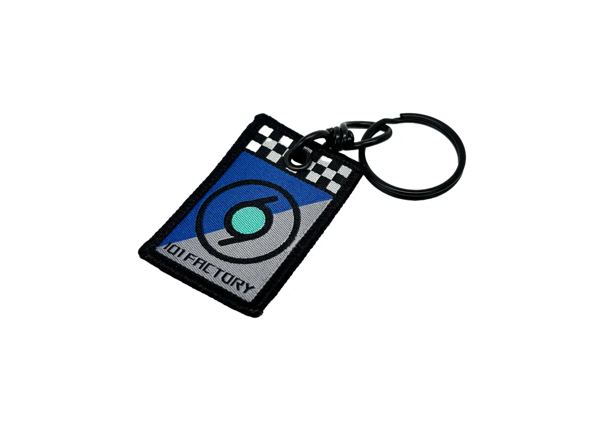 Key Chain Square 1O1 Factory Black | Universal 1